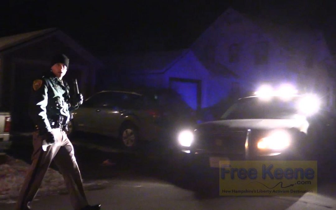 Cop Blockers Scare Trooper Away From Pullover in Keene’s “Free Streets Project”