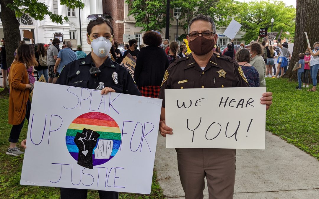 Massive Black Lives Matter Protest in Keene Rivals Manchester’s Turnout
